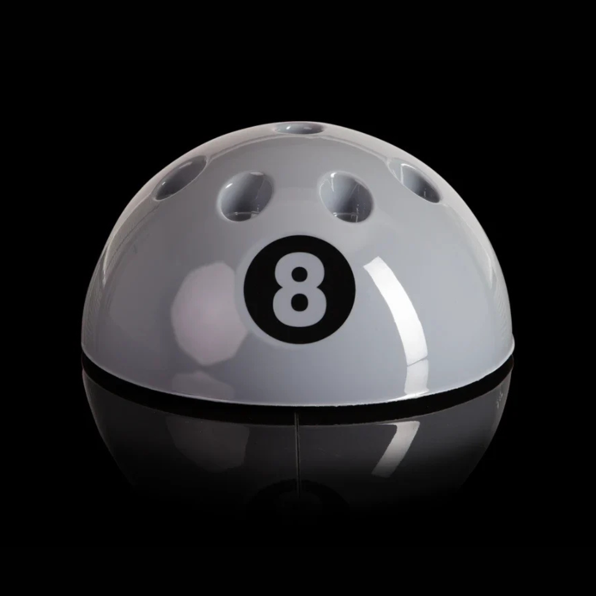 The 8-Ball Pool Cue Stand Black | White | Grey | Red