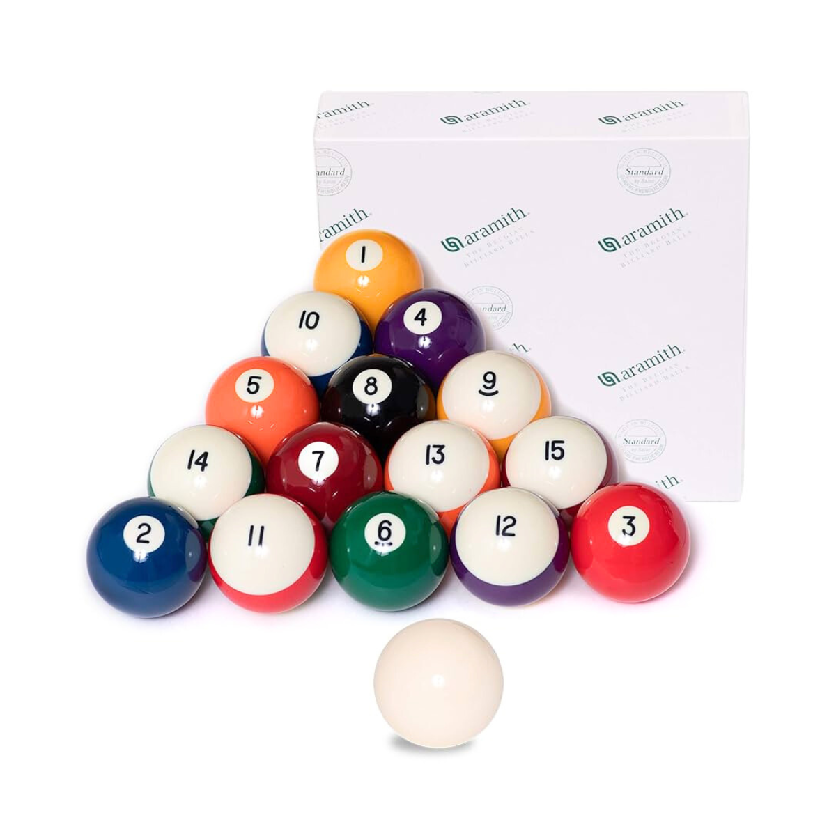 Aramith 18 Piece Standard Accessory Kit - American Pool 2 1/4" 57.2mm