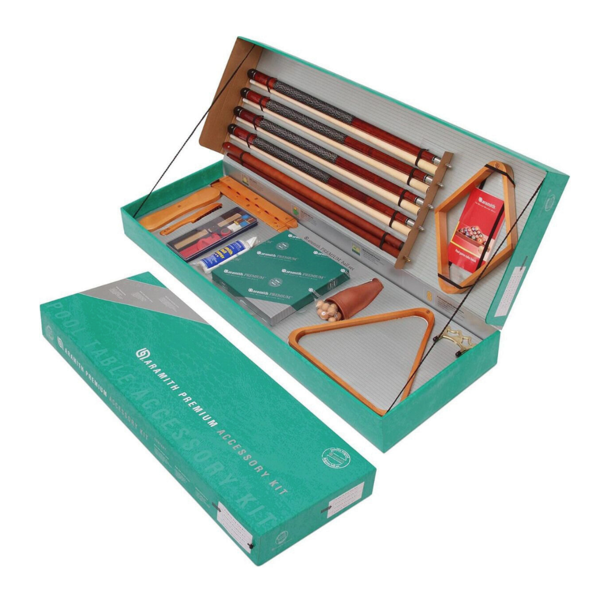 Aramith 22 Piece Premium Accessory Kit - American Pool 2 1/4" 57.2mm