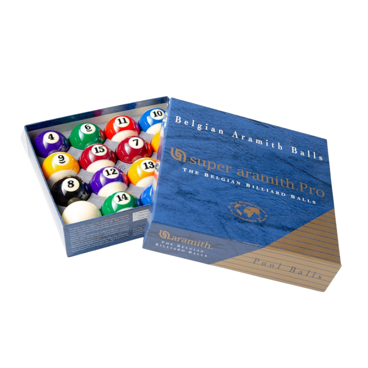 Aramith 25 Piece Pro Cup Accessory Kit - American Pool 2 1/4" 57.2mm