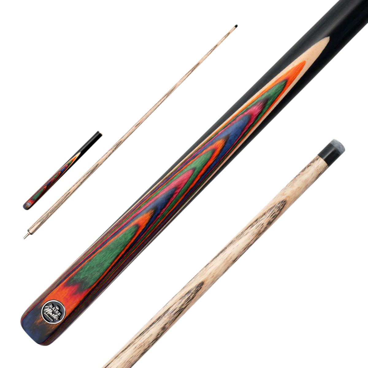 Baize Master English Break Cue 3/4 Jointed Crusher 57" 145cm