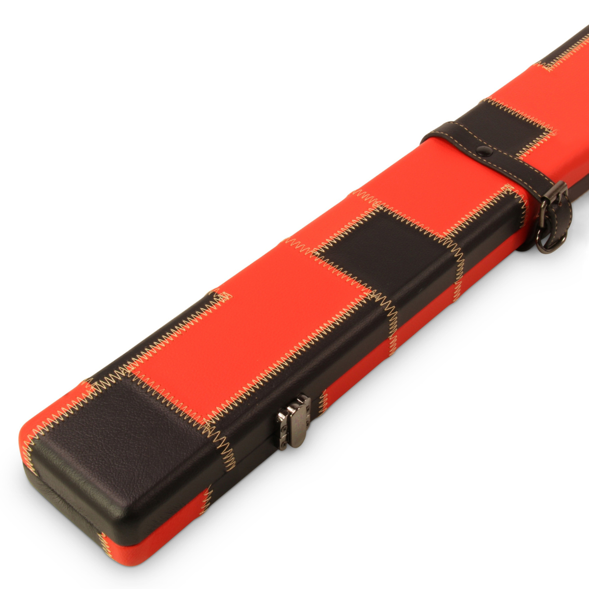 Baize Master Patchwork Snooker & Pool Hard Cue Case 3/4 Joint - Holds 1 Cue