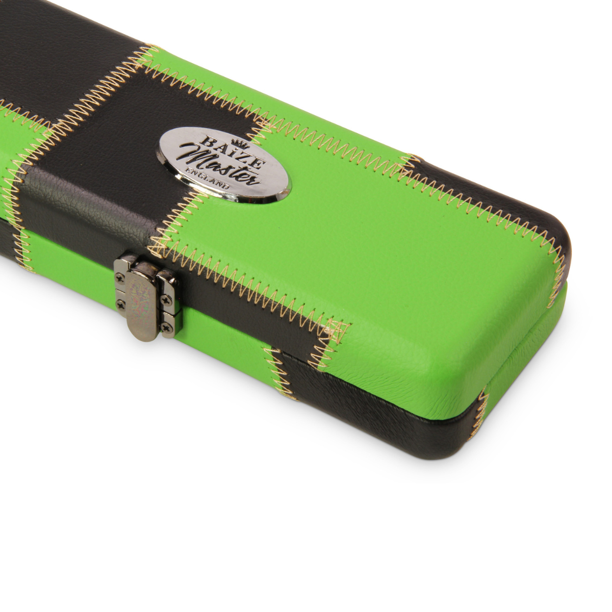 Baize Master Luxury Patchwork Snooker & Pool Cue Hard Case One Piece