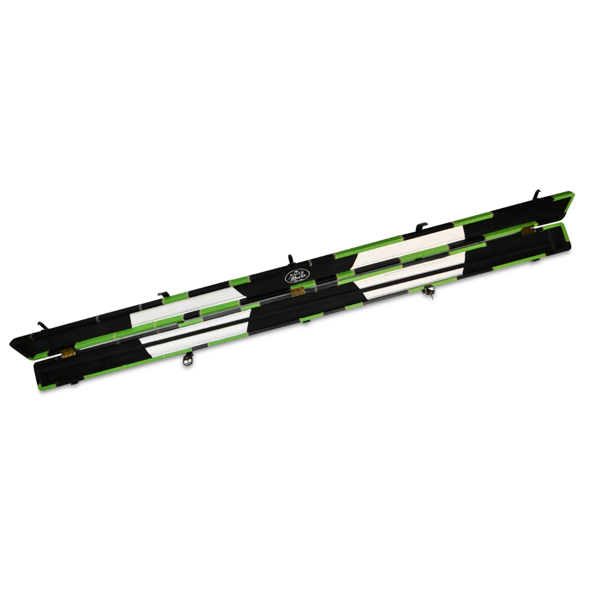 Baize Master Luxury Patchwork Snooker & Pool Cue Hard Case One Piece