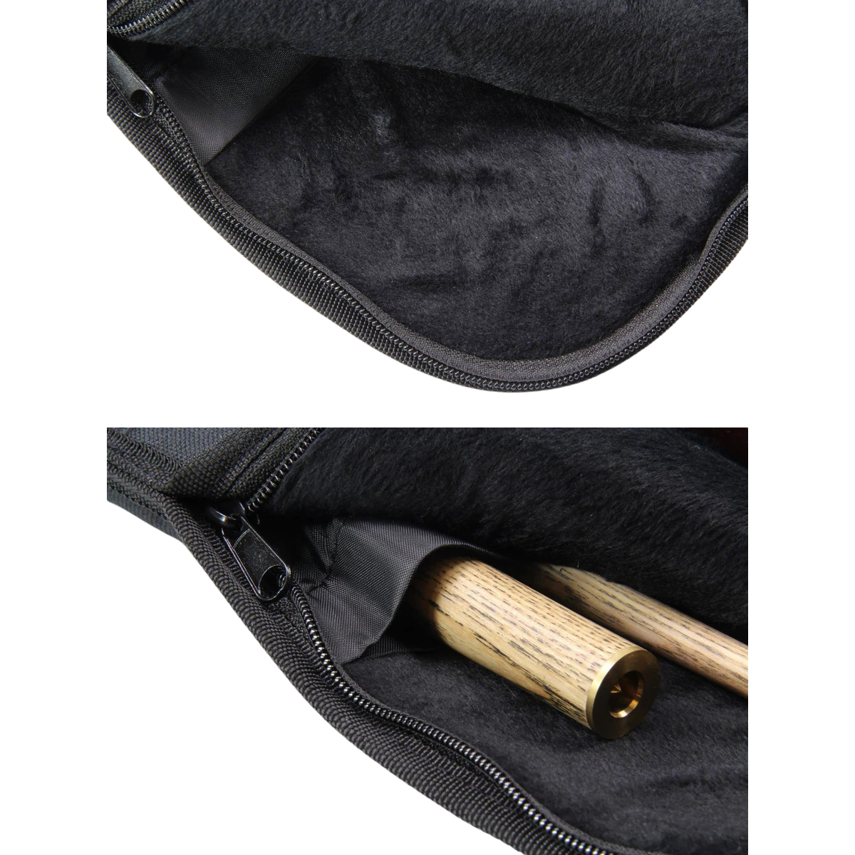 Baize Master Soft Cue Case Faux Fur Blue For Centre Joint Snooker & Pool Cues 58"