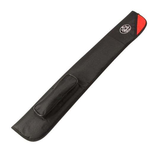 Baize Master Soft Cue Case Faux Fur Red For Centre Joint Snooker & Pool Cues 58"