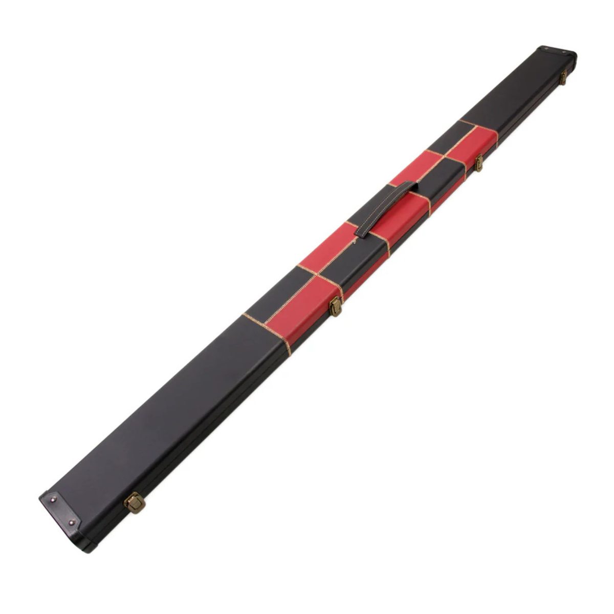Baize Master Wide Chequered Snooker & Pool Cue Hard Case 1 Piece - Holds 3 Cues