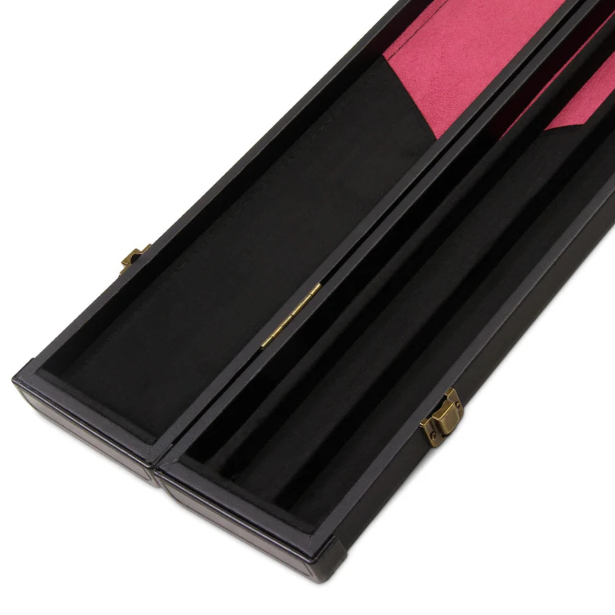 Baize Master Wide Chequered Snooker & Pool Cue Hard Case 1 Piece - Holds 3 Cues