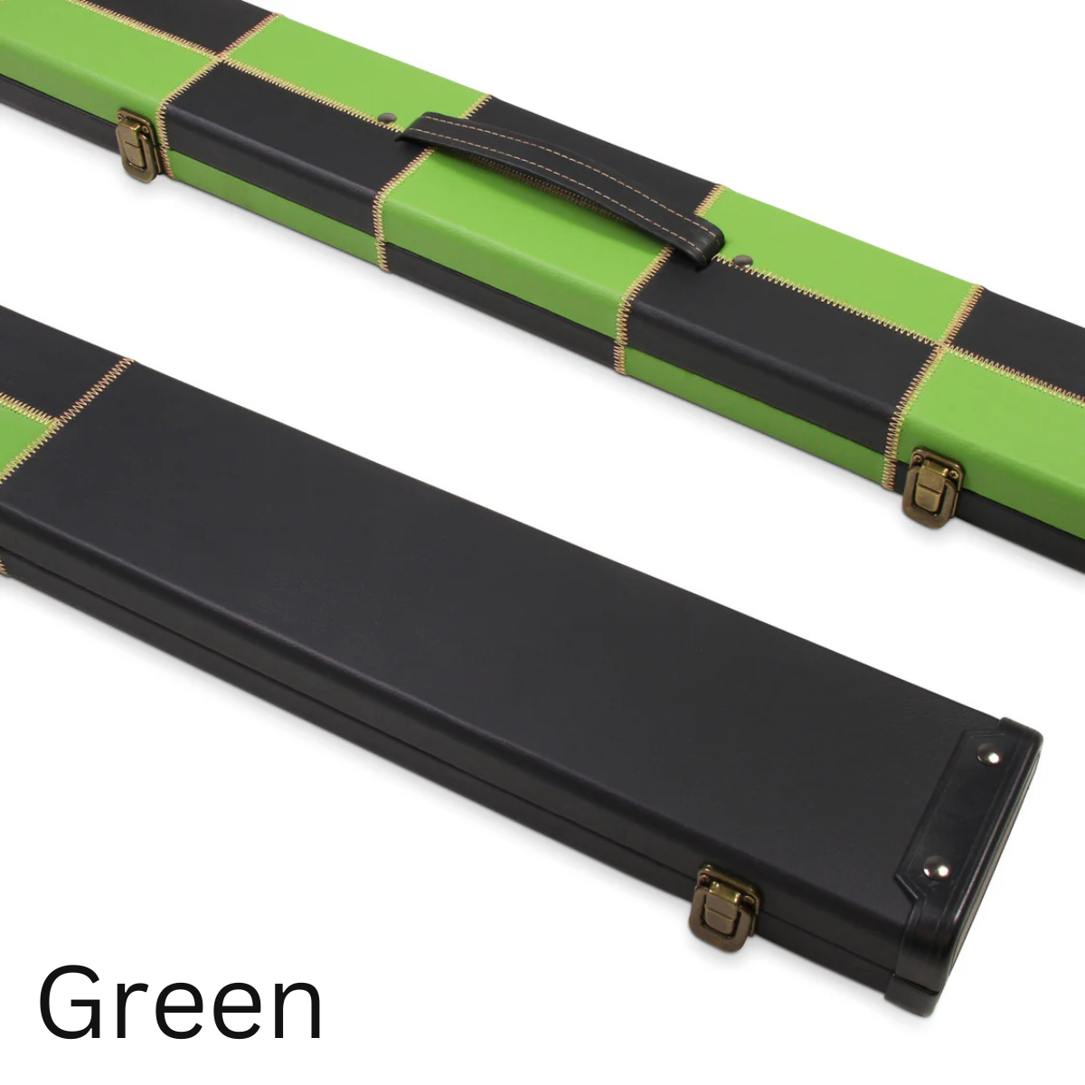 Baize Master Wide Chequered Snooker & Pool Cue Hard Case 1 Piece - Holds 3 Cues