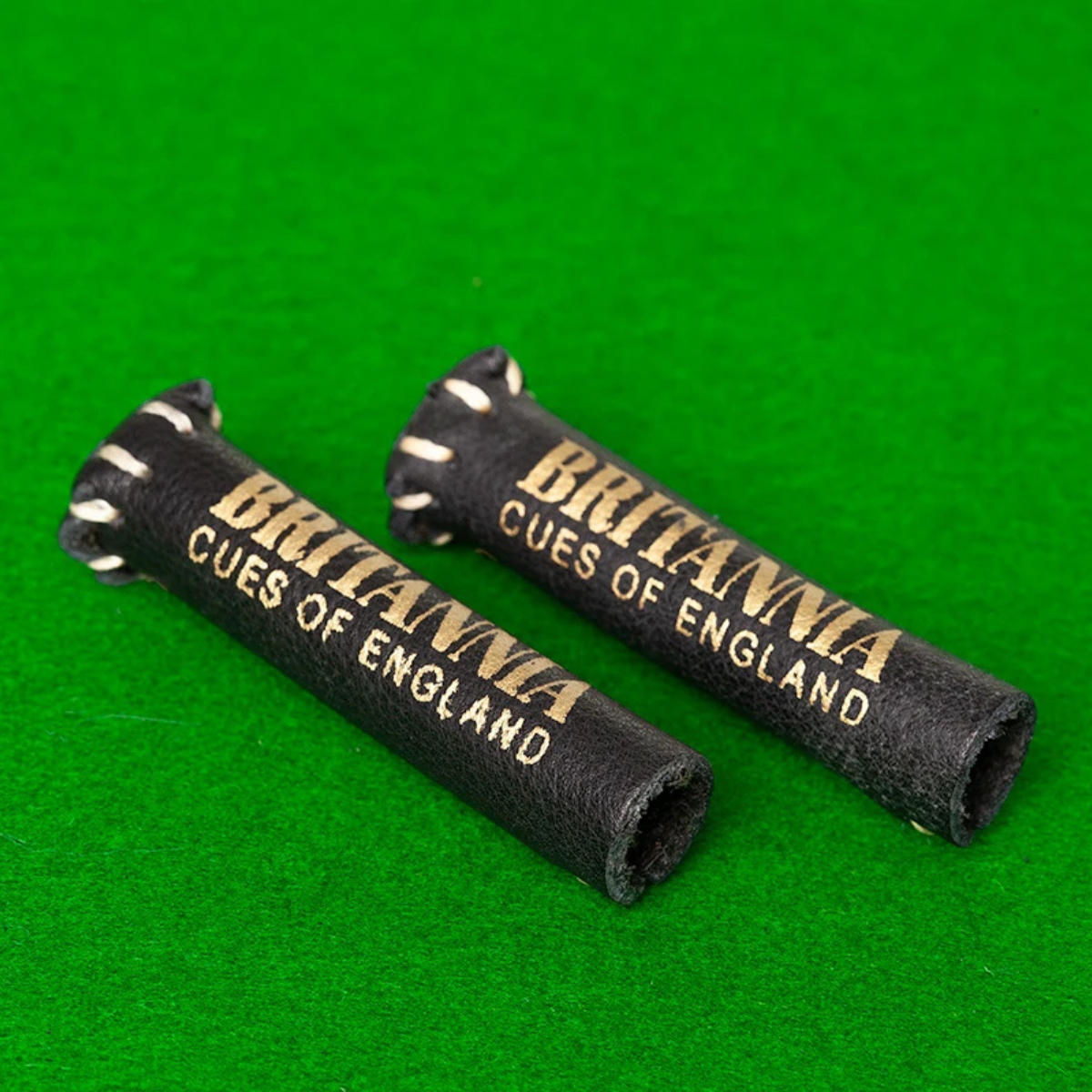 Britannia Cue Tip Protector Black Leather