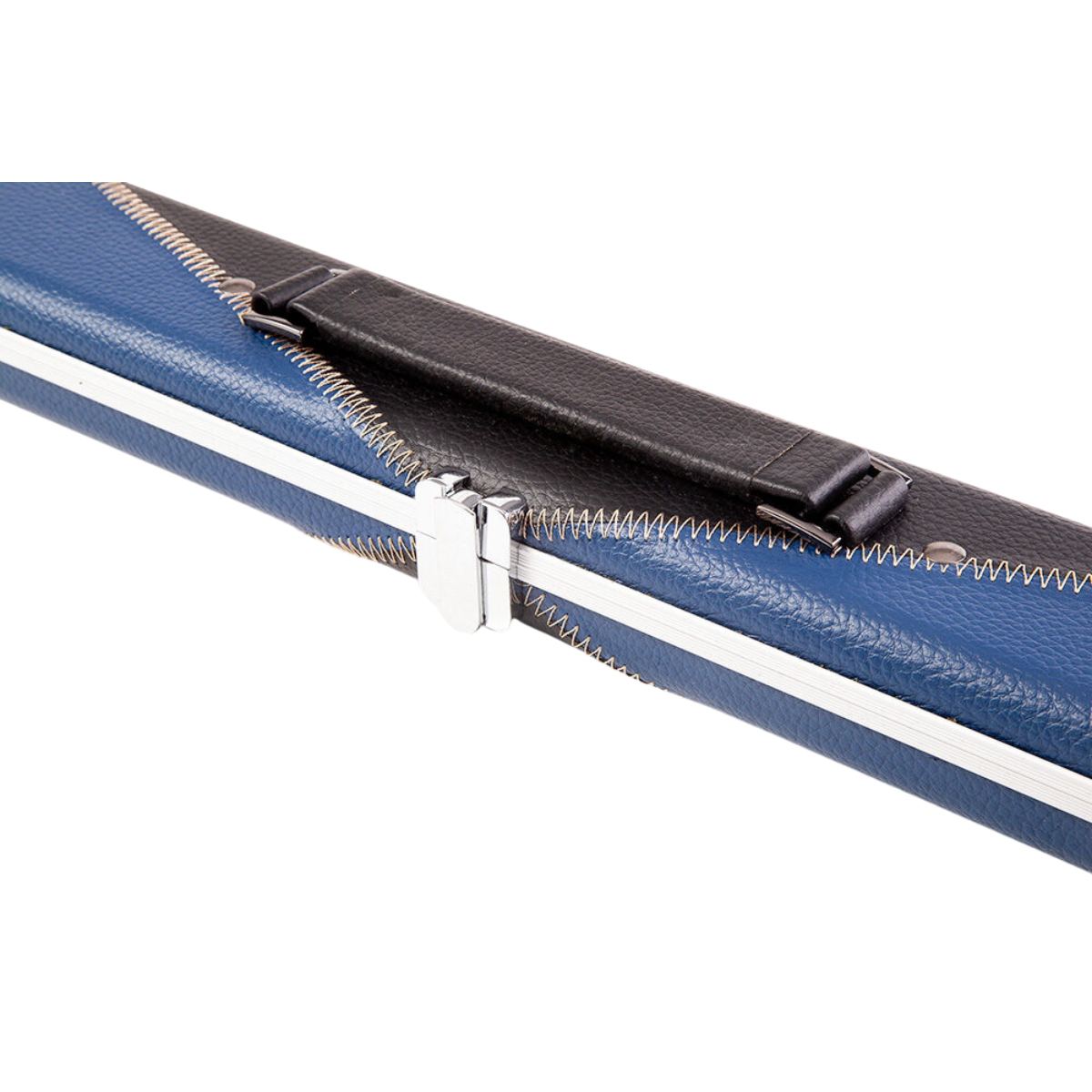 Britannia Hard Cue Case 3/4 Joint Britannium Aluminium & Leatherette Blue - Holds 1 Cue
