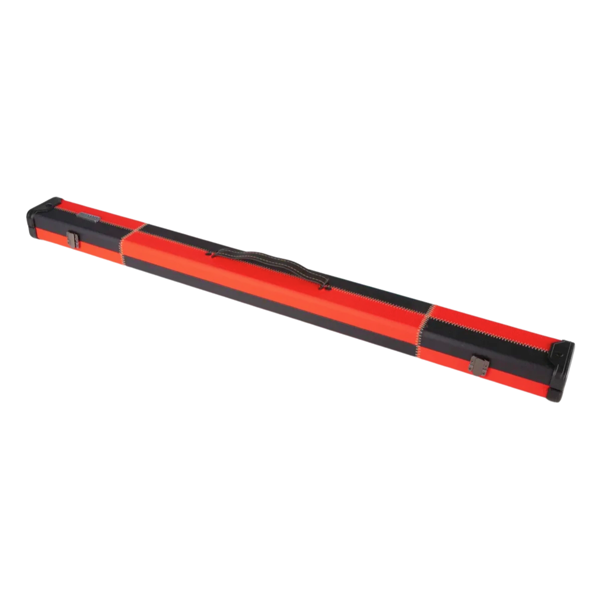 Britannia Snooker & Pool Hard Cue Case Centre Joint Black & Red Chequered - Holds 1 Cue