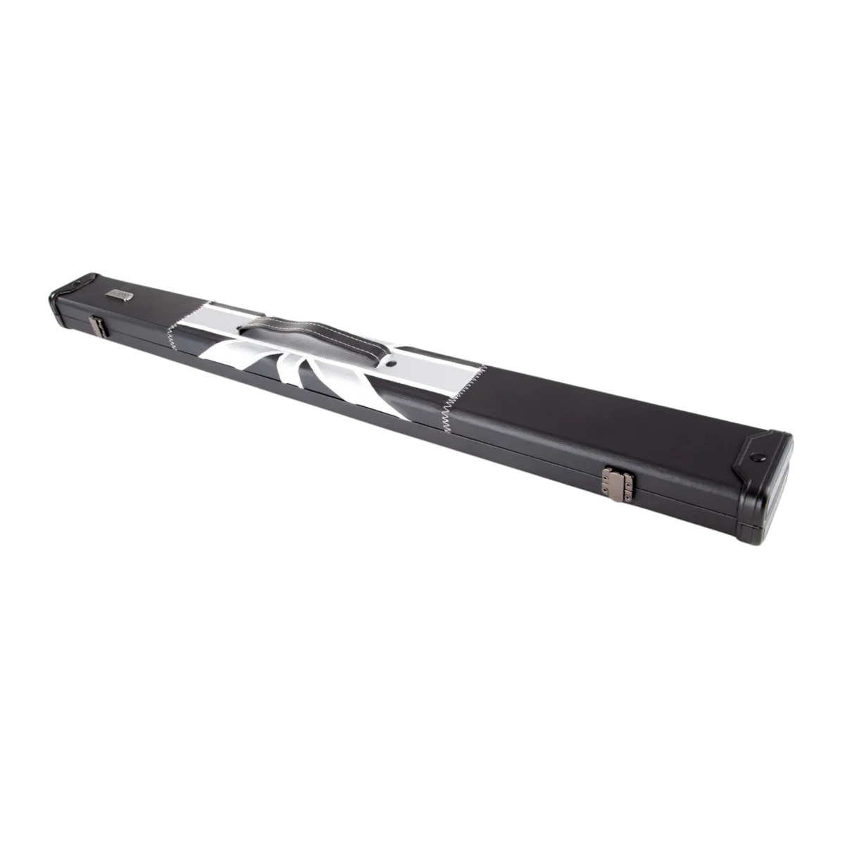 Britannia Snooker & Pool Hard Cue Case Centre Joint Black & White Union Jack - Holds 1 Cue