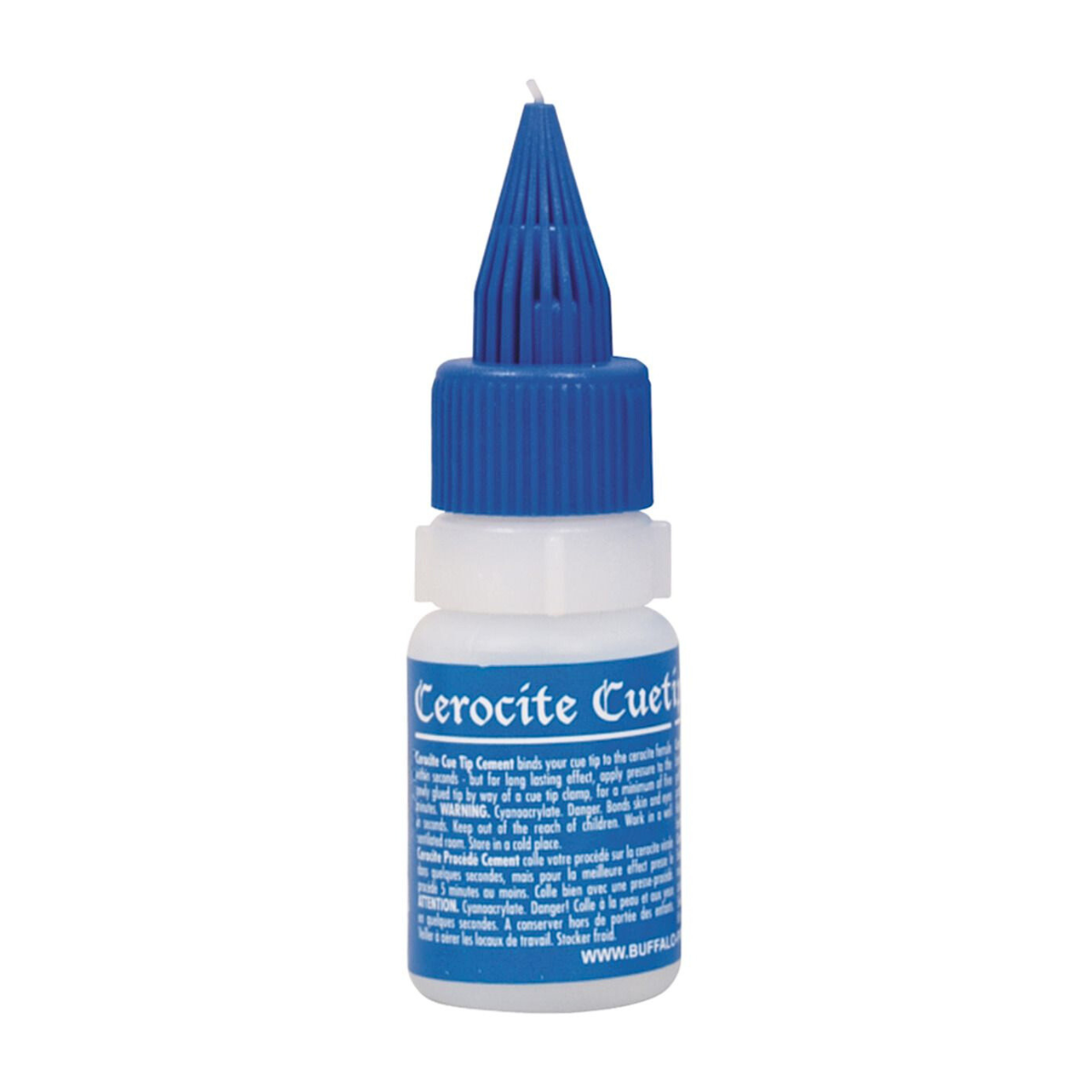 Buffalo Pool & Snooker Cue Tip Glue Cerocite Formula 20g