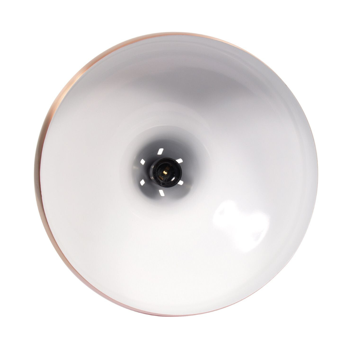 Pool Table Light Single Shade Brushed Copper