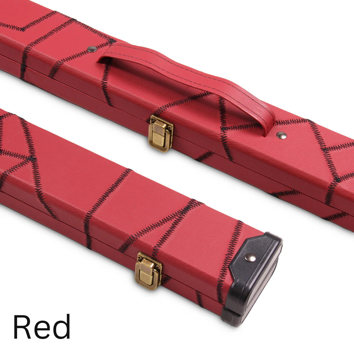 Crazy Stitch Snooker & Pool Hard Cue Case 3/4 Joint - Holds 1 Cue