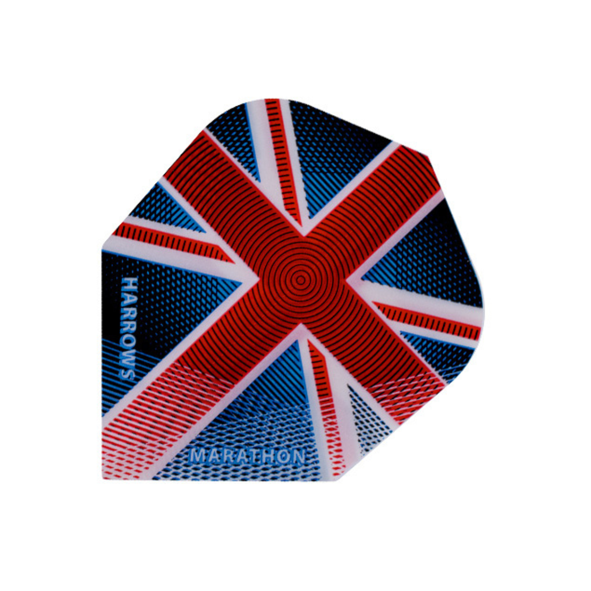 Harrows Dart Flights Marathon 100 Micron Set Country Flags
