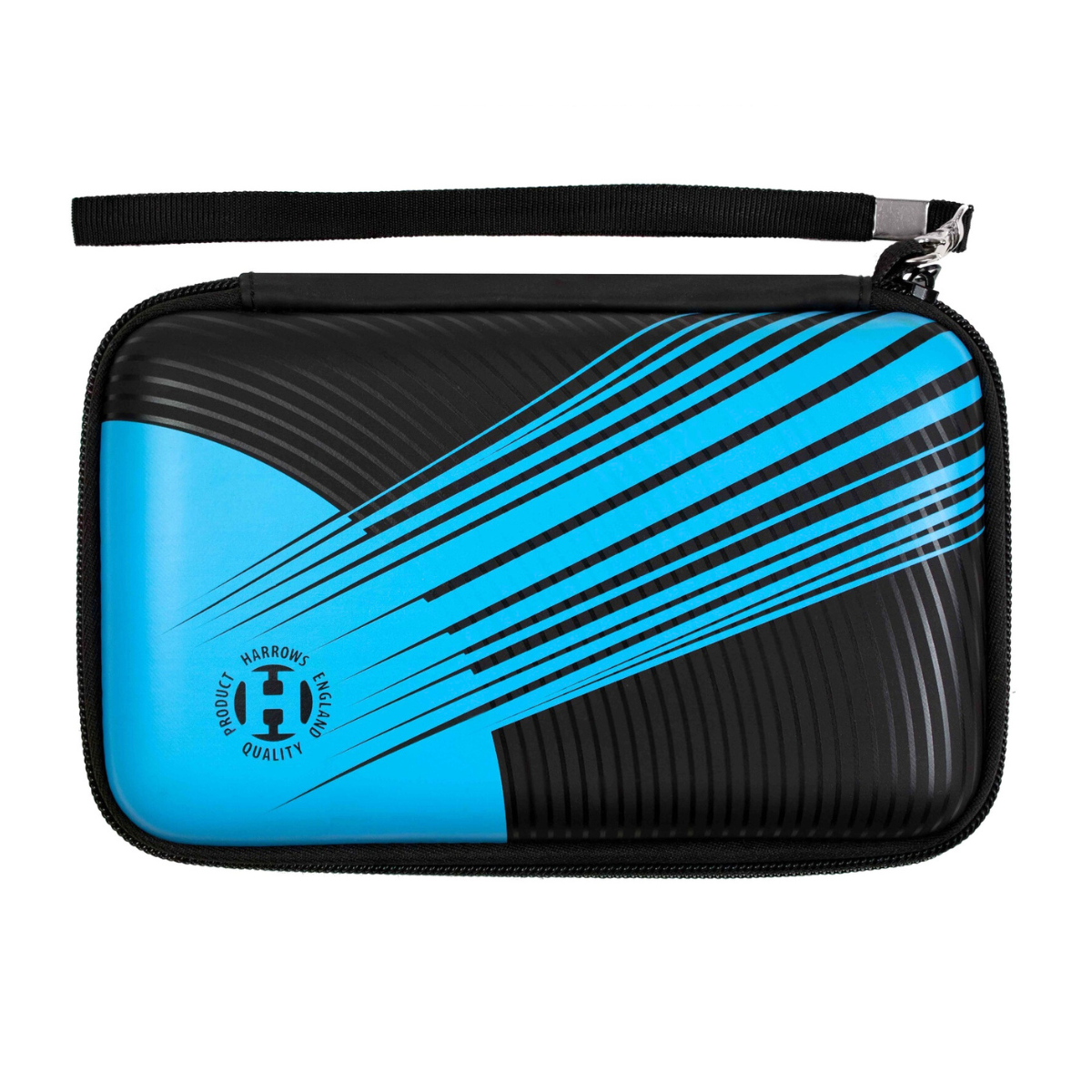 Harrows Blaze Fire Pro 6 Darts Case Wallet Blue & Black