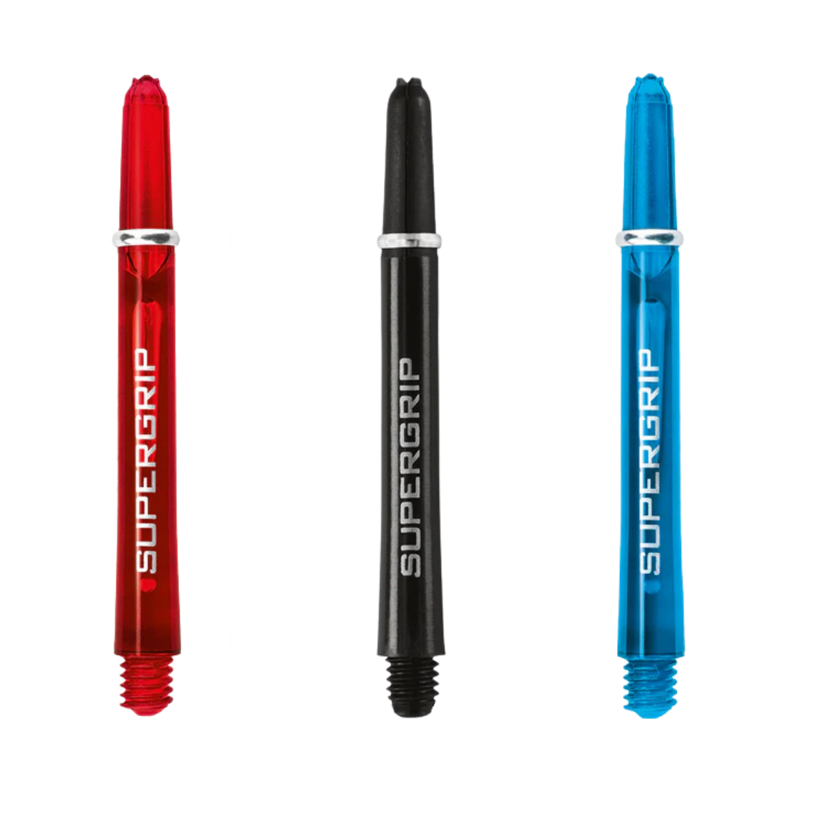 Harrows Dart Flights & Shafts 100 Micron Twin Pack Red | Blue | Black