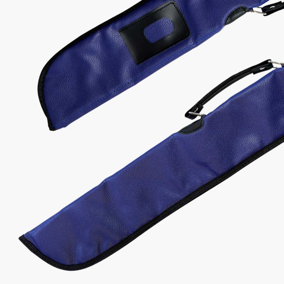 Heavy Duty Soft Cue Case Navy Blue For Centre Joint Snooker & Pool Cues 58"