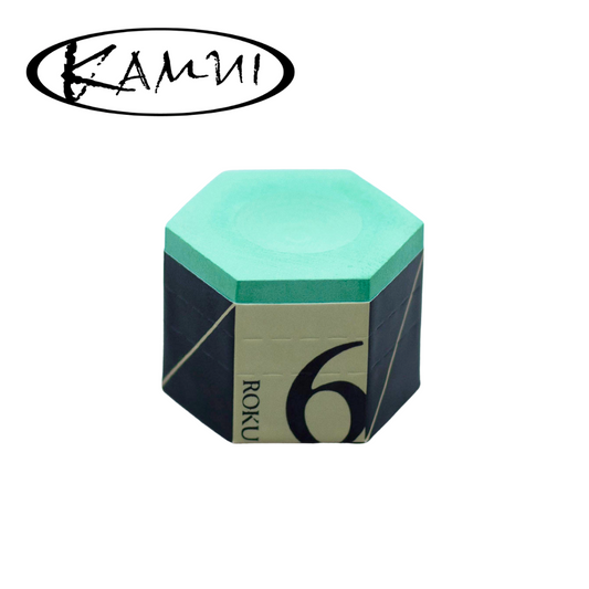 Kamui Roku Snooker & Pool Cue Chalk Green 1pc