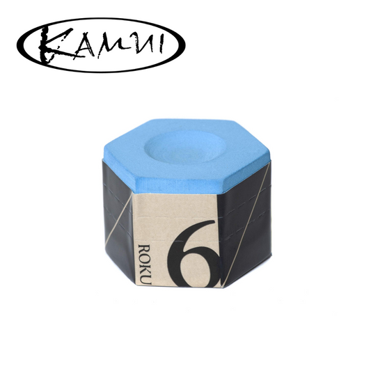 Kamui Roku Snooker & Pool Cue Chalk Blue 1pc