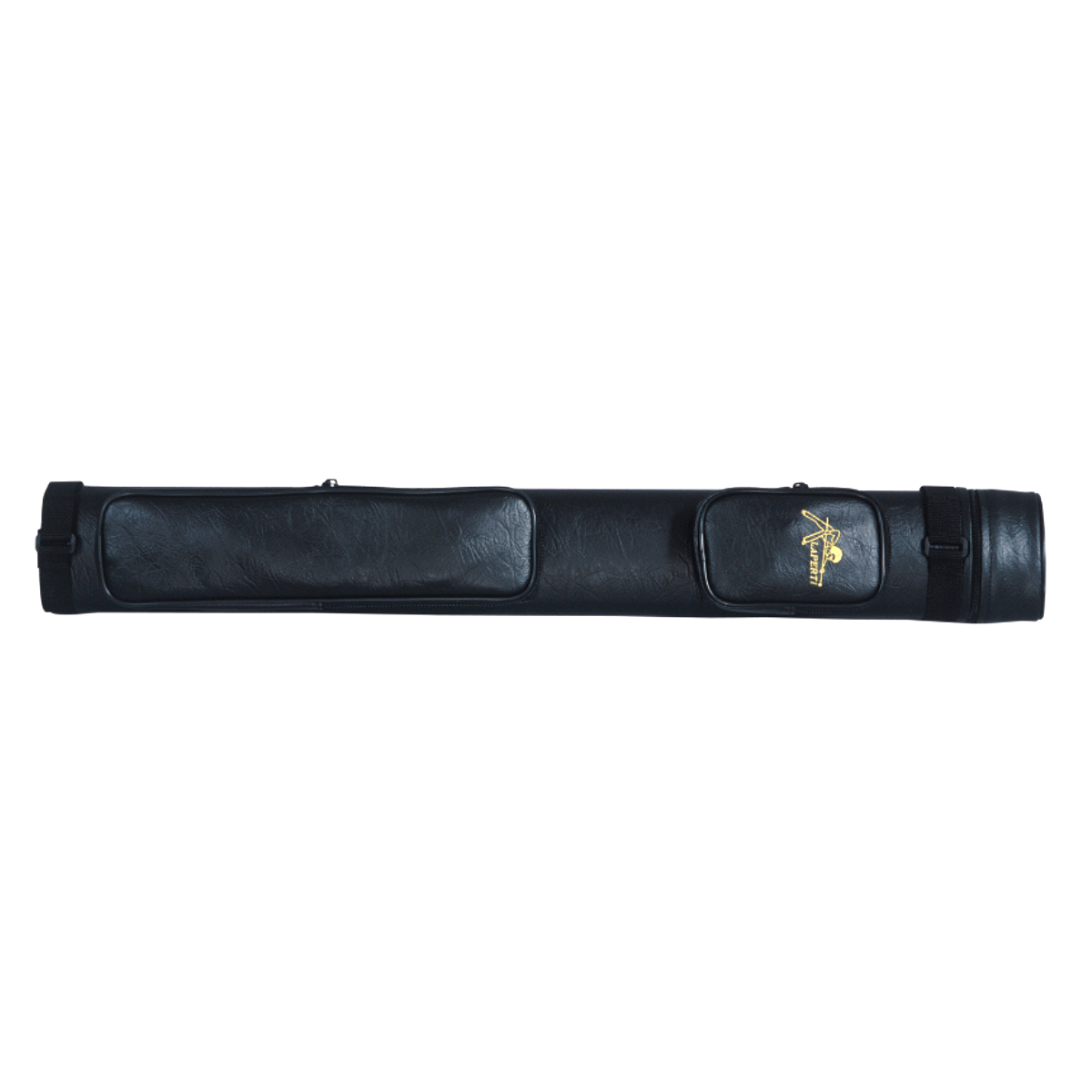 Laperti Oval Snooker & Pool Cue Case Tube Black For 2 Cues