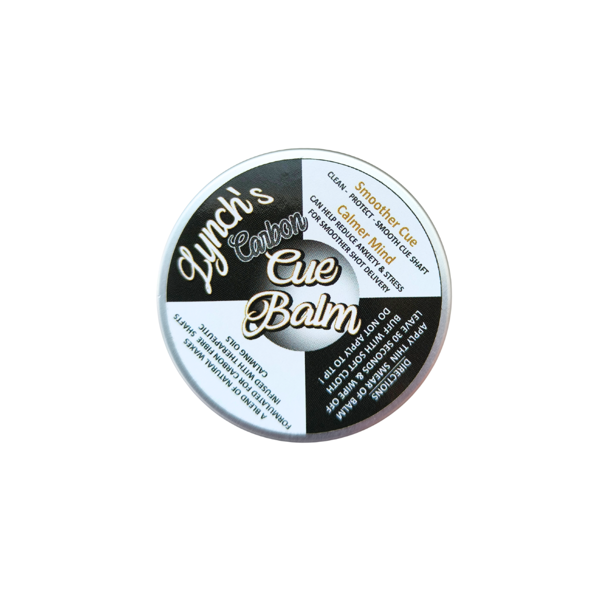 Lynch's Carbon Snooker & Pool Cue Balm Wax 20ml