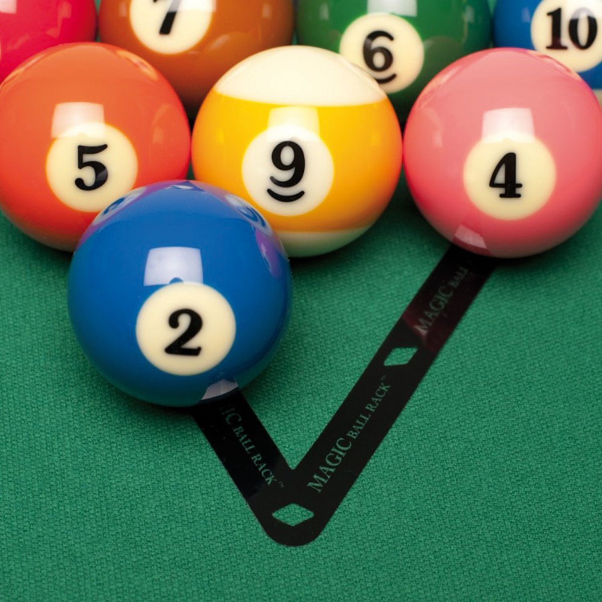 The Magic Rack Pro American Billiard 9 & 10 Triangle 57.2mm