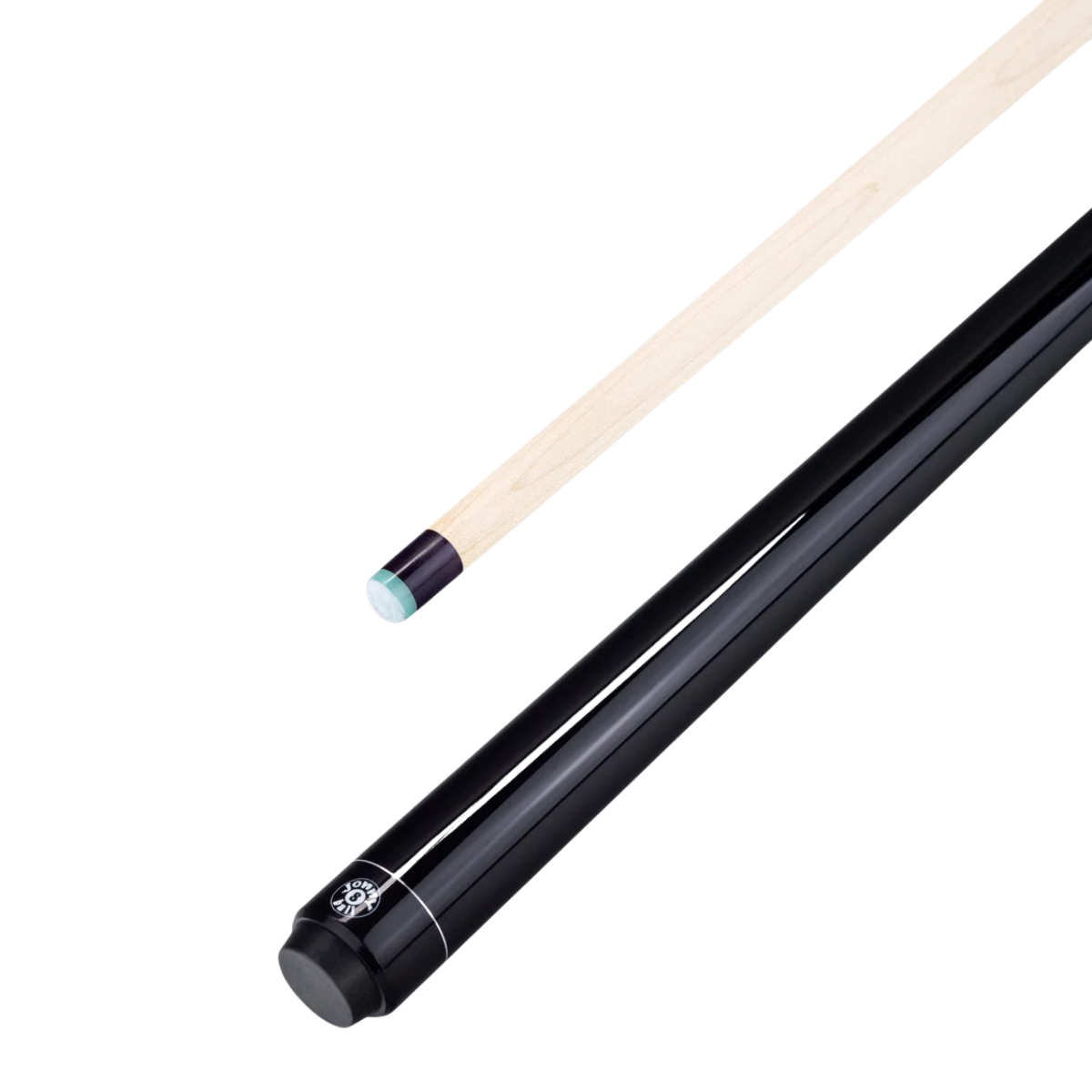 Jonny 8-Ball English Break Cue Centre Joint Maple Black Destroyer 58" 147cm