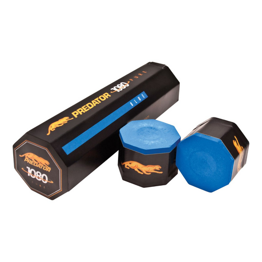 Predator 1080 Pure Snooker & Pool Cue Chalk Blue 5pc