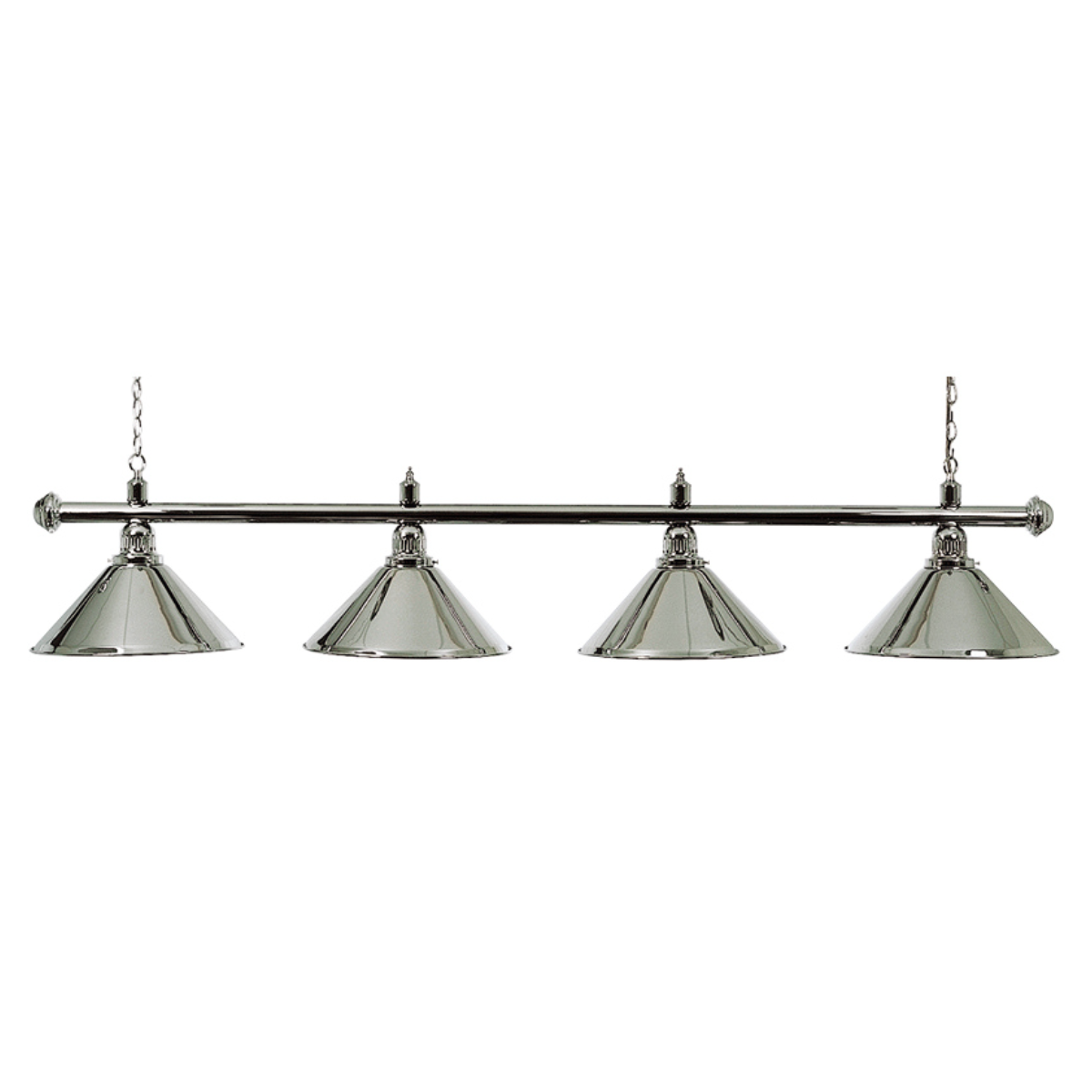 Snooker & Pool Table Lighting 4 Shades & Bar Chrome