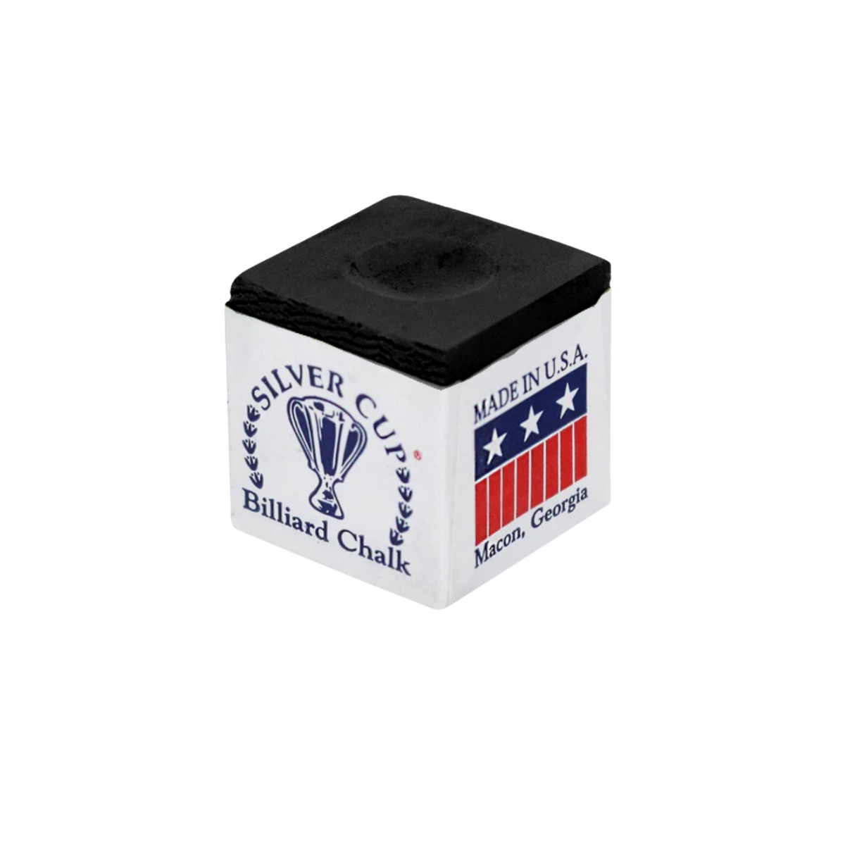 Silver Cup Snooker & Pool Cue Chalk 12pc Box Multiple Colours