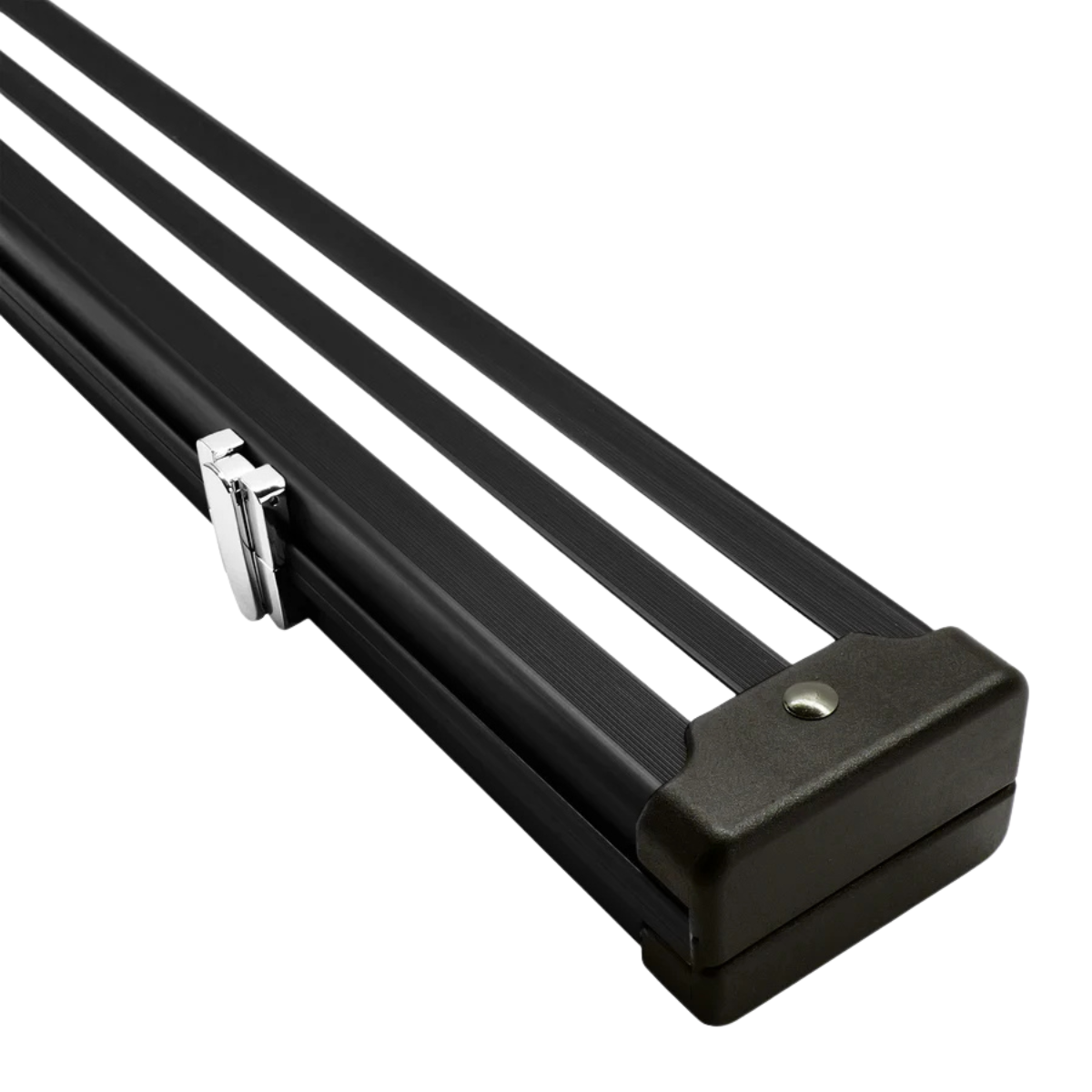 Pro Line Stripe Aluminium Snooker & Pool Hard Cue Case 3/4 Joint - Holds 1 Cue