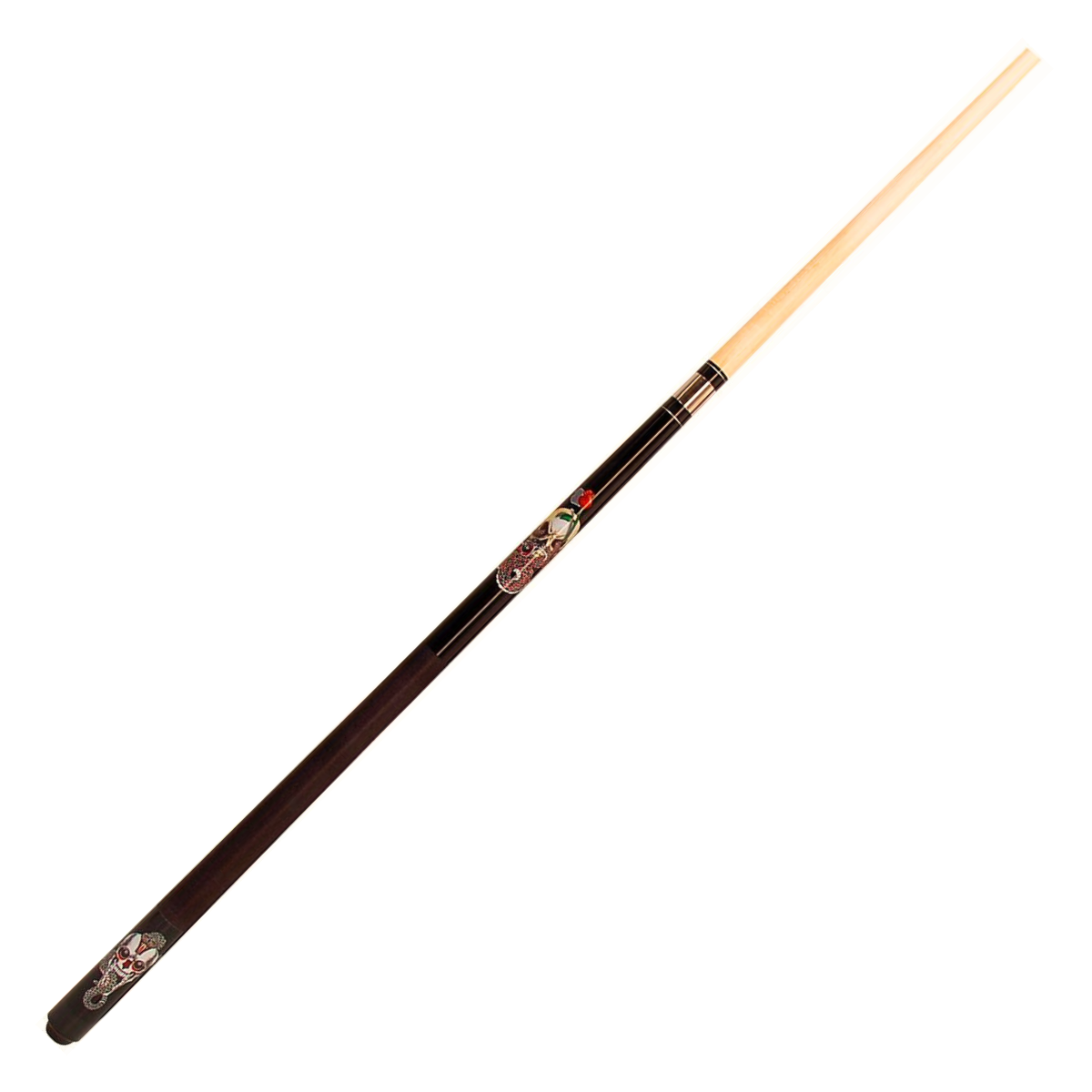 Buffalo Snake & Skull Junior American Pool Cue 130cm
