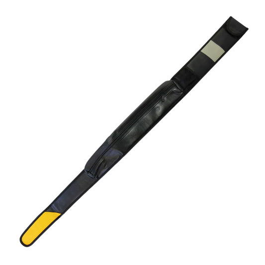 Soft Cue Case Yellow Tip For Centre Joint Snooker & Pool Cues 58"
