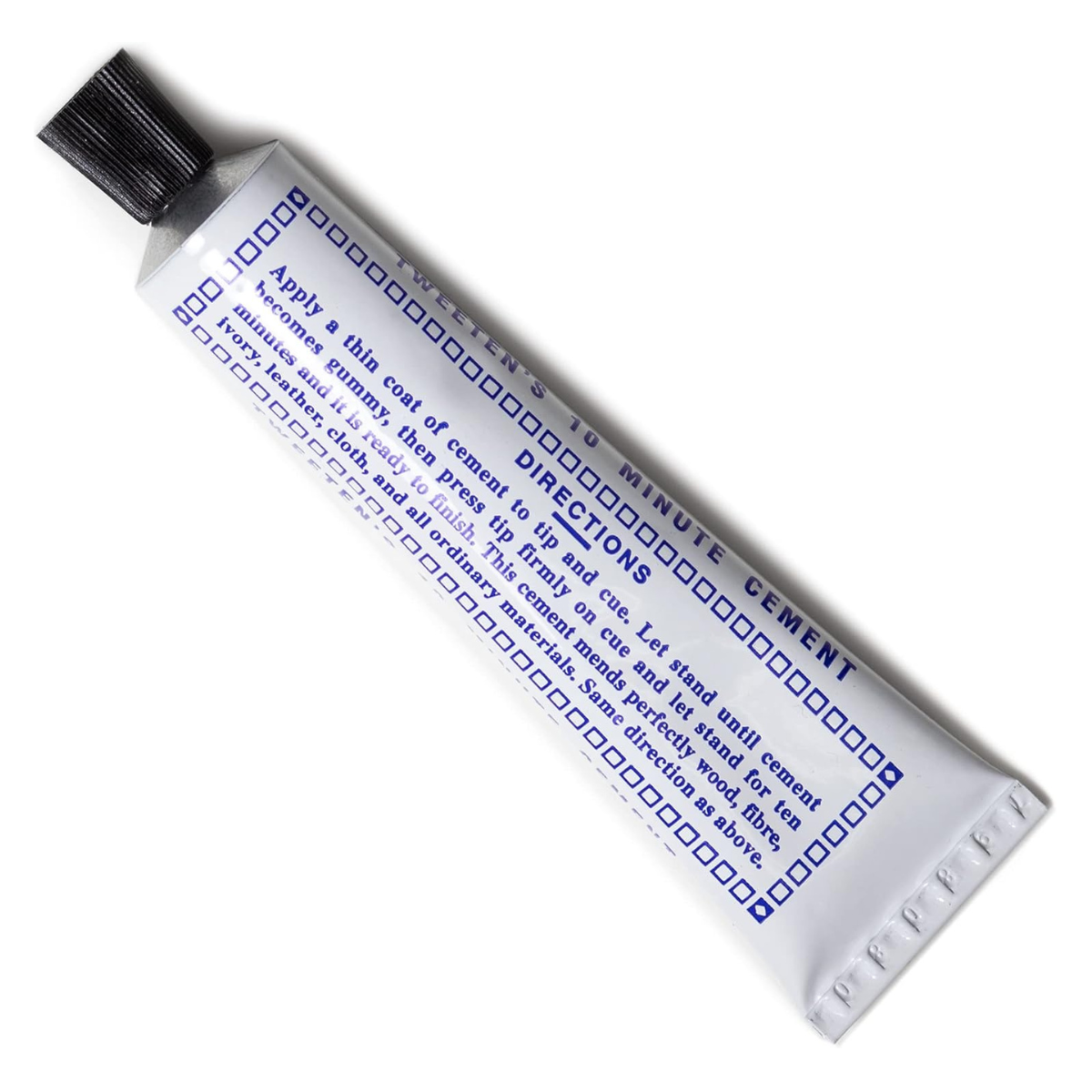 Tweetens Snooker & Pool Cue Tip Cement 10 Minute Glue Adhesive 18.5ml