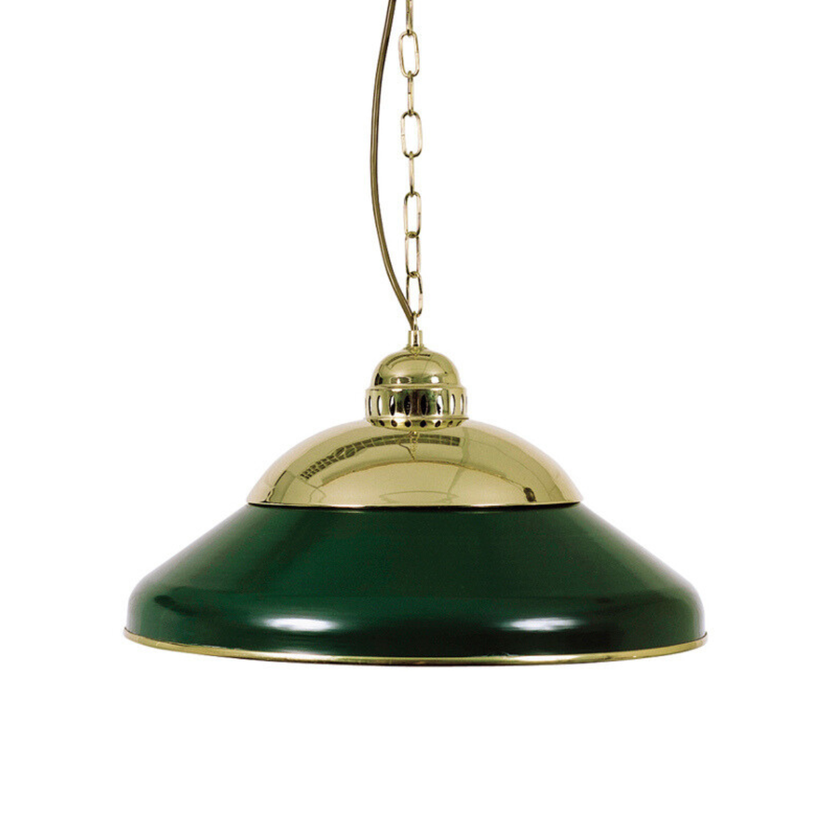 Italian Style Pool Table Light Single Shade Green