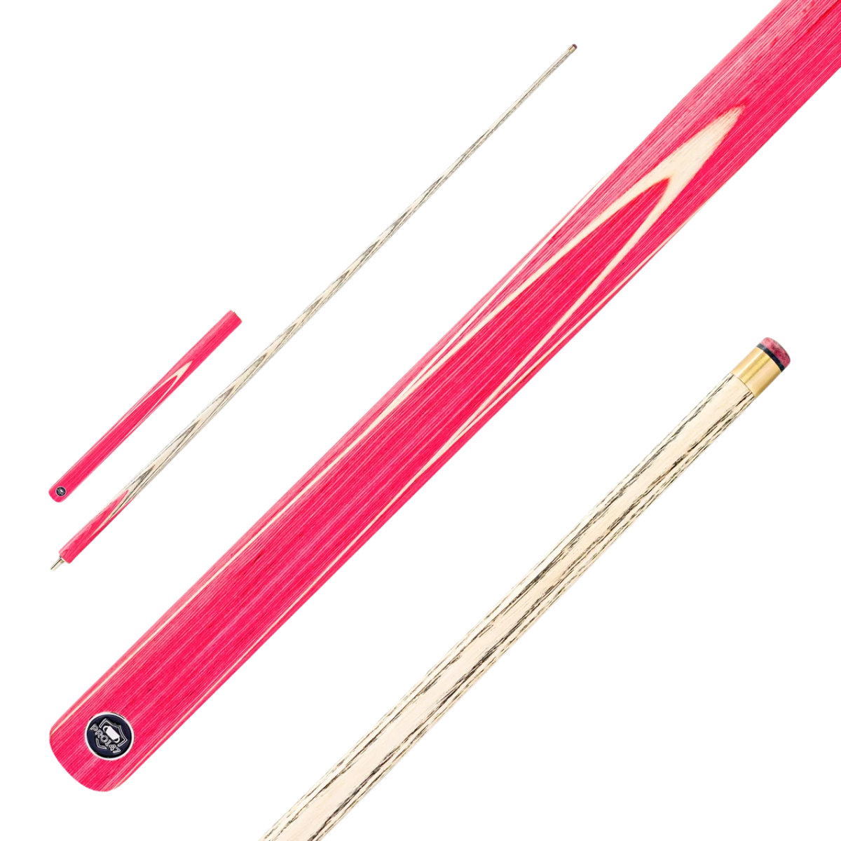 PRO147 Snooker & Pool Cue 3/4 Jointed Pink Flamingo 57" 145cm