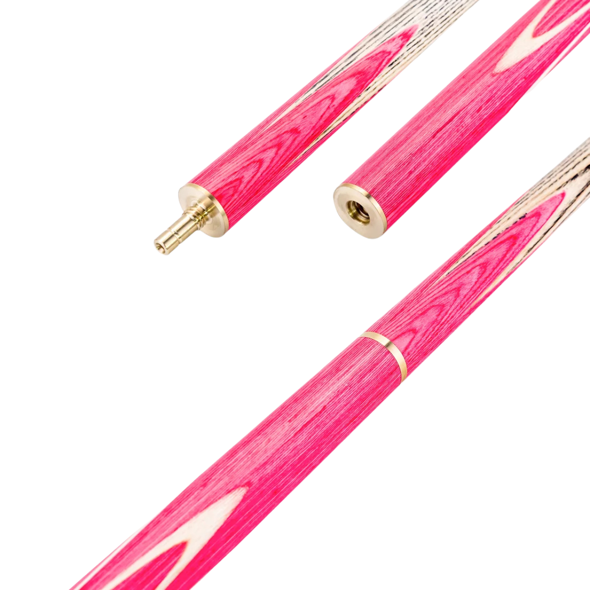 PRO147 Snooker & Pool Cue 3/4 Jointed Pink Flamingo 57" 145cm