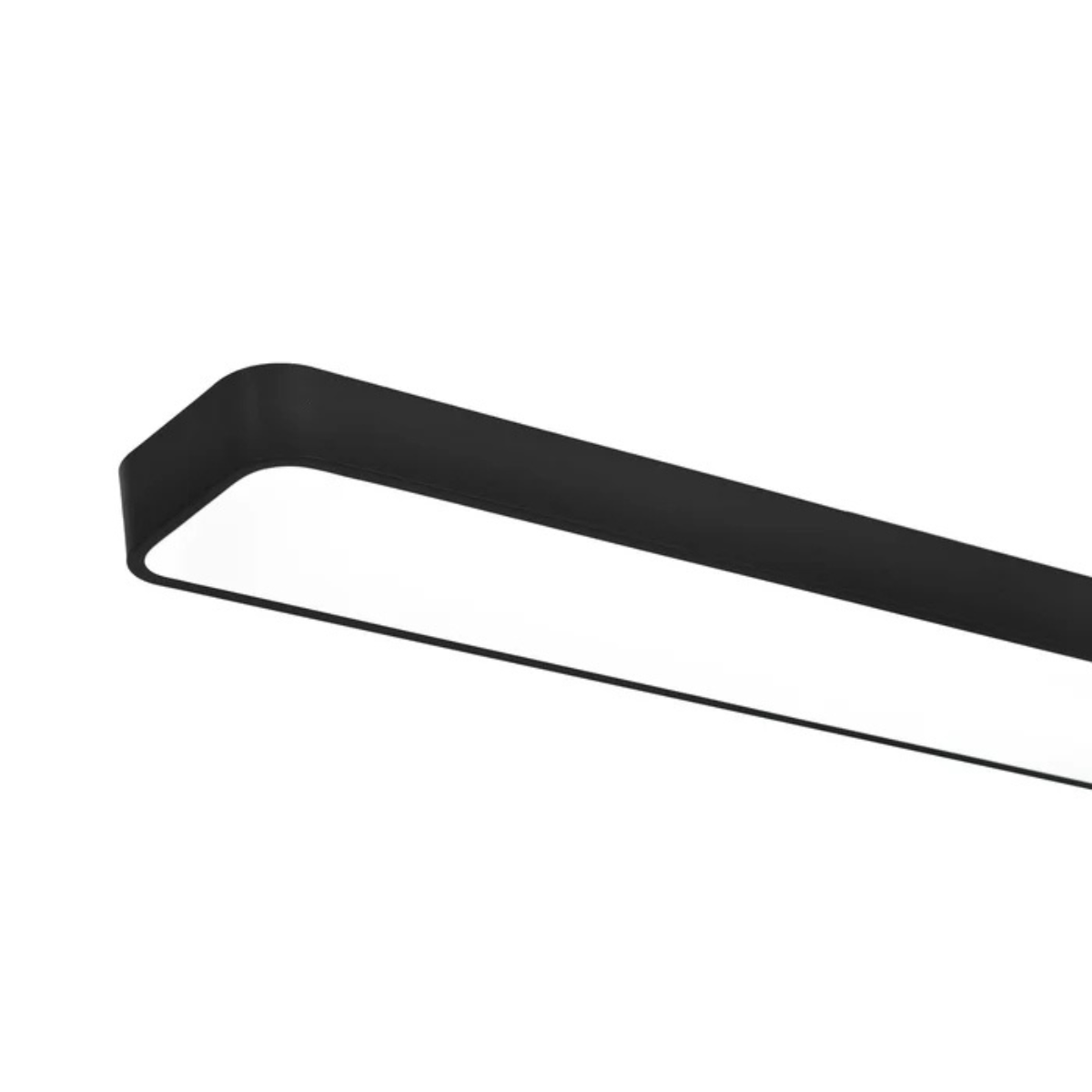 6ft Pool Table Light LED Rectangular Beam 120 Black