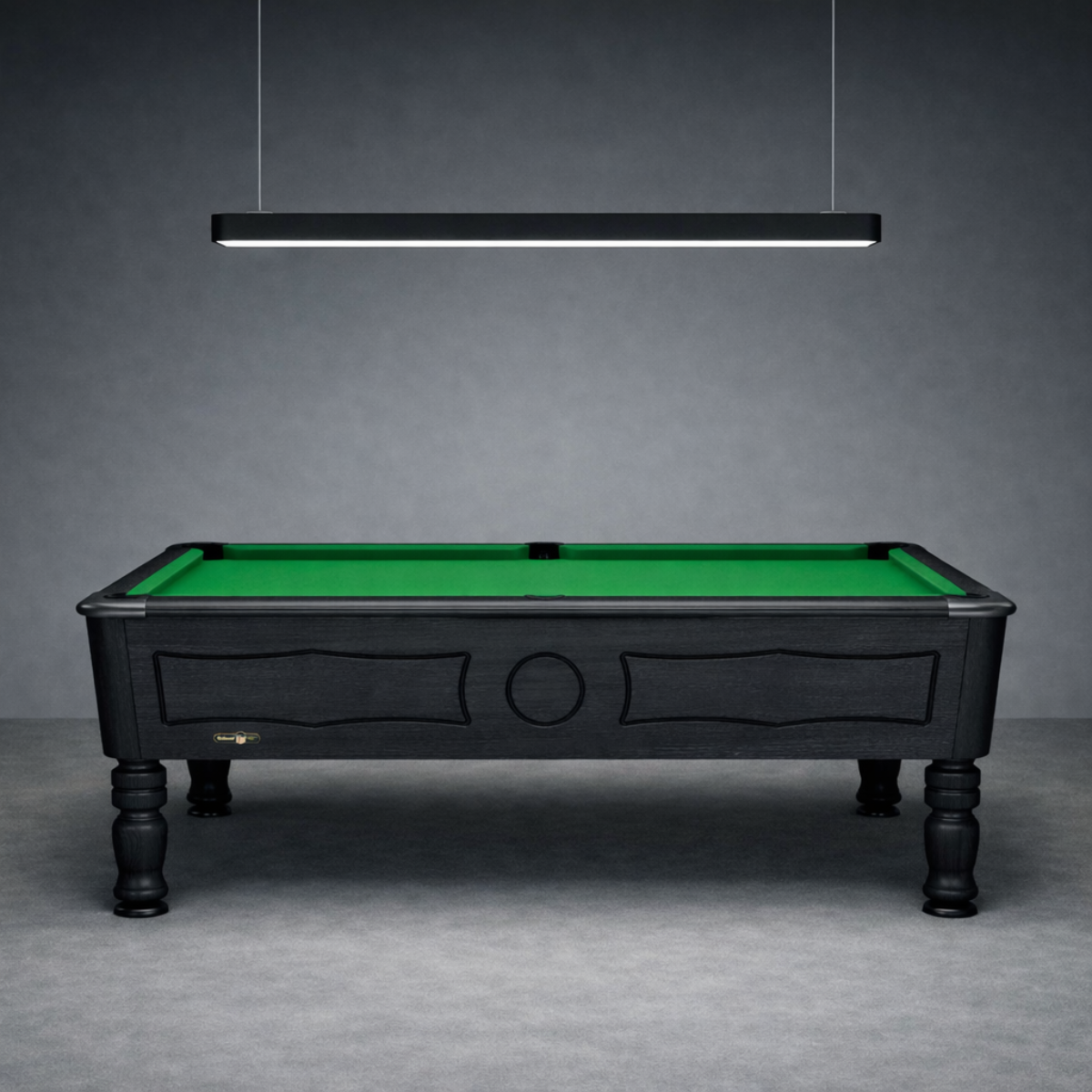 6ft Pool Table Light LED Rectangular Beam 120 Black