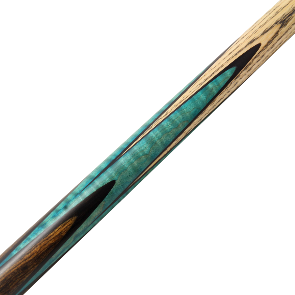 Baize Master One Piece Blue Flame British Pool Cue