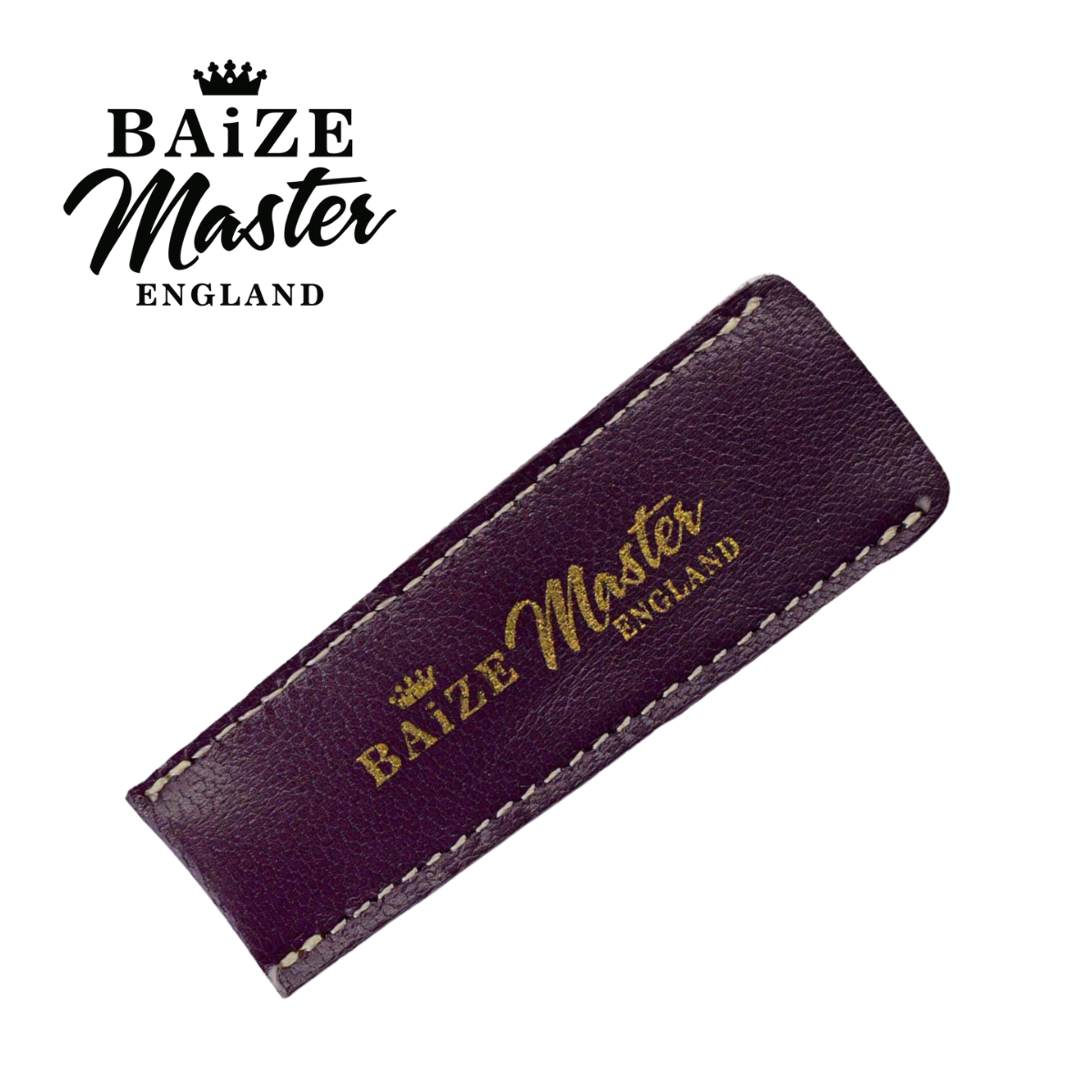 Baize Master Luxury Leather Snooker and Pool Cue Tip Protector