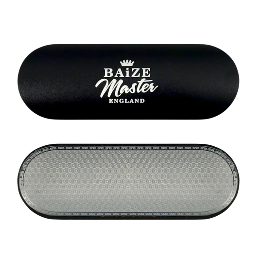 Baize Master Curved Cue Tip Sander & Shaper Black