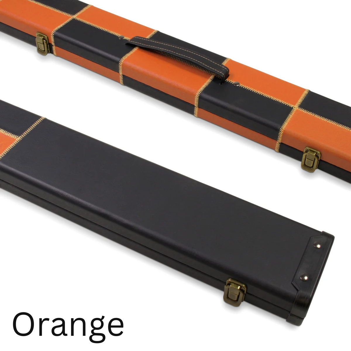 Baize Master Wide Chequered Snooker & Pool Cue Hard Case 1 Piece - Holds 3 Cues