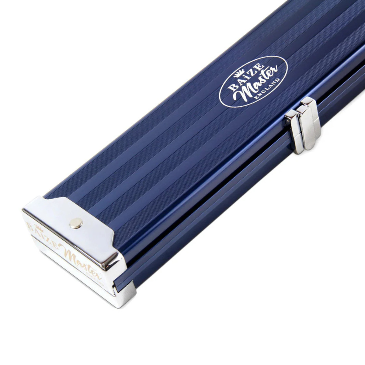 Baize Master Aluminium Snooker & Pool Hard Cue Case Blue Pro Line 1 Piece - Hold 3 Cues
