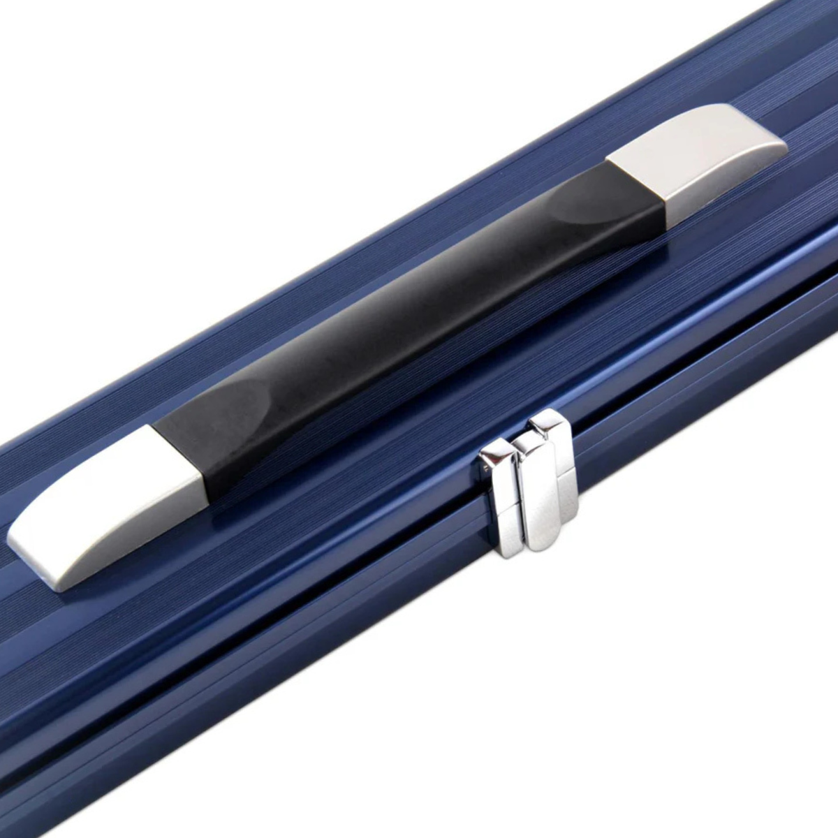 Baize Master Aluminium Snooker & Pool Hard Cue Case Blue Pro Line 1 Piece - Hold 3 Cues