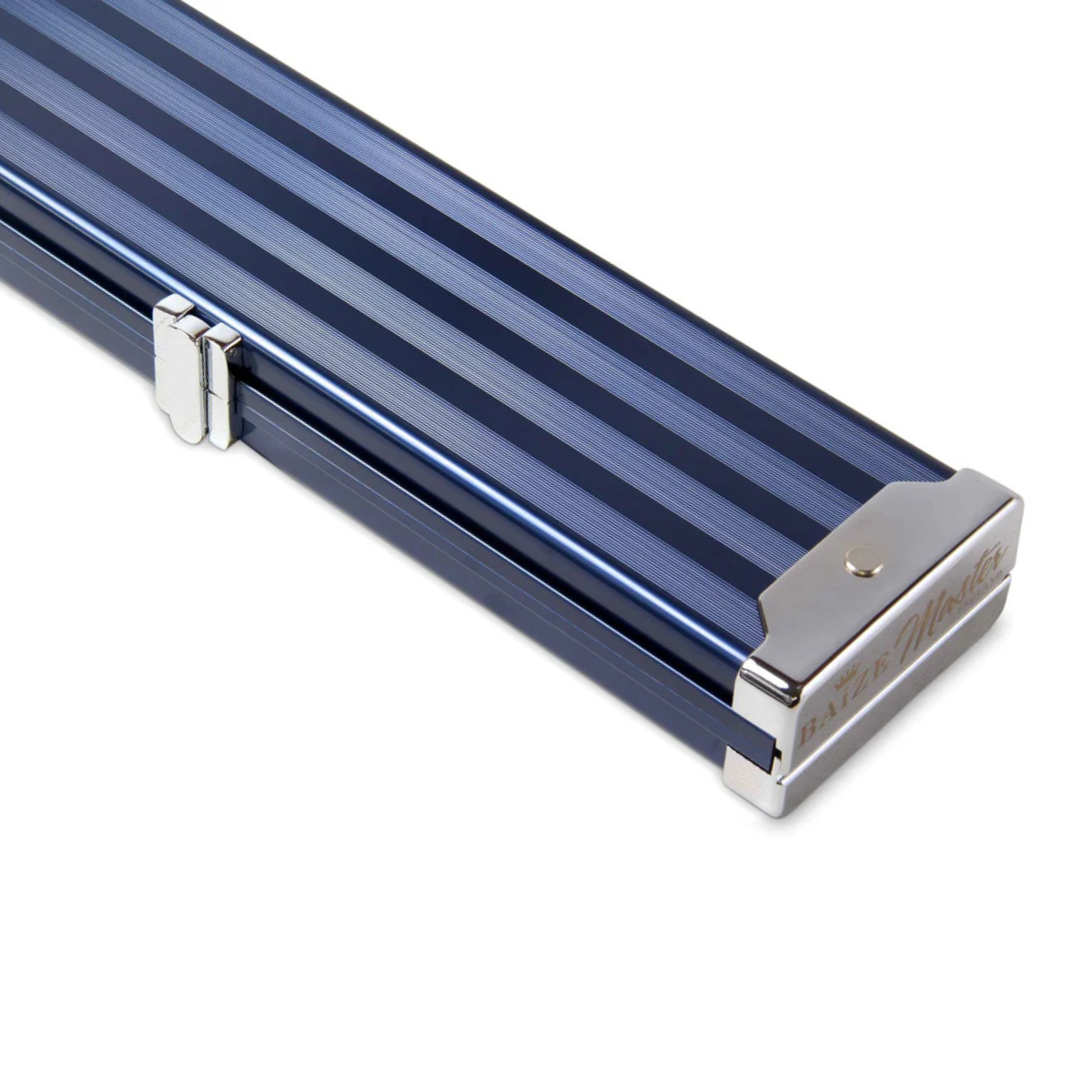 Baize Master Aluminium Snooker & Pool Hard Cue Case Blue Pro Line 1 Piece - Hold 3 Cues