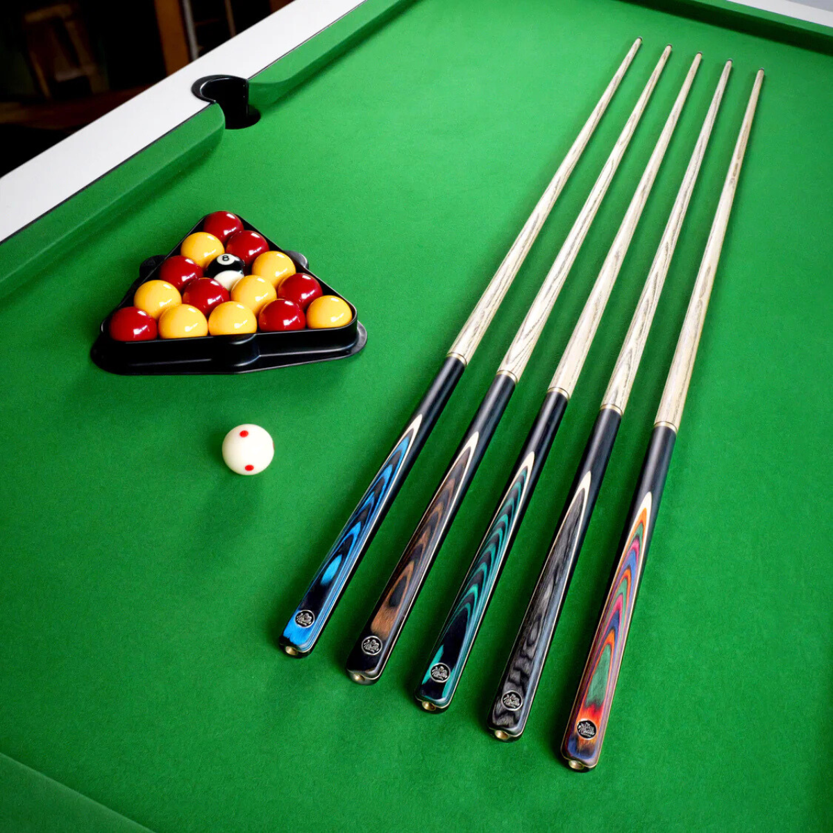 Baize Master English Break Cue 3/4 Jointed Crusher 57" 145cm